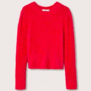 Mango Ribbed chunky-knit sweater